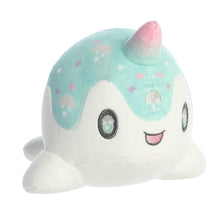 Load image into Gallery viewer, Snowfall Nomwhal Plush 7&quot;
