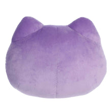 Load image into Gallery viewer, Ube Meowchi Face Pillow 12&quot;
