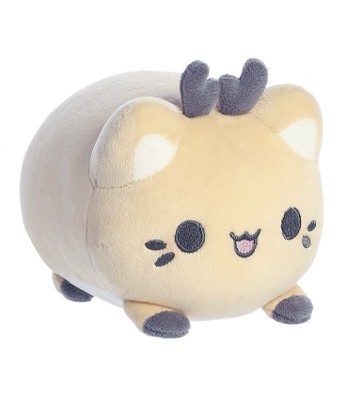 Cream Reindeer Meowchi Plush 7