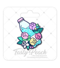 Load image into Gallery viewer, Floral Hydration Kofi Pin Club Enamel Pin
