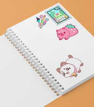 Load image into Gallery viewer, &#39;Pumpkin Forest&#39; Reusable Sticker Book - 𝗣𝗿𝗲𝗼𝗿𝗱𝗲𝗿
