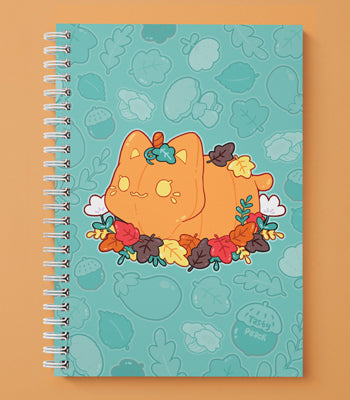 'Pumpkin Forest' Reusable Sticker Book - 𝗣𝗿𝗲𝗼𝗿𝗱𝗲𝗿