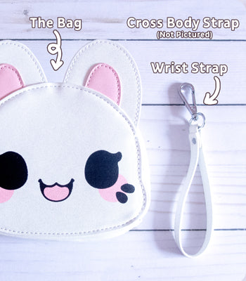 Tasty Peach Prototype Espresso Meowchi deals Clutch Purse